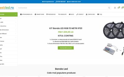 Webled – magazin online benzi led